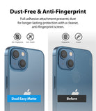 iPhone 13 Case | Fusion-X Design - Dust-Free & Anti-Fingerprint. Full adhesive attachment prevents dust for longer-lasting protection with a cleaner, anti-fingerprint screen.
