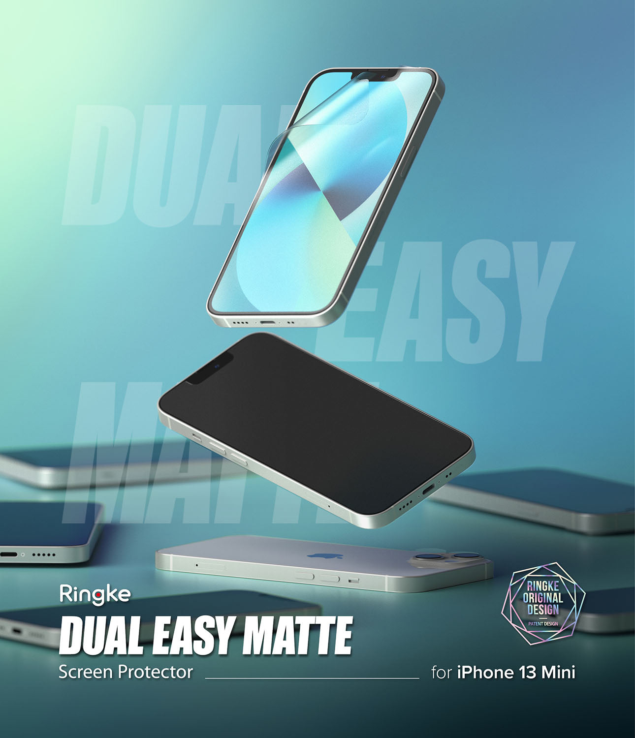 iPhone 13 Mini Screen Protector | Dual Easy Film Matte - Ringke Official Store