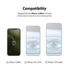 iPhone 13 Mini Screen Protector | Invisible Defender Glass - Compatibility