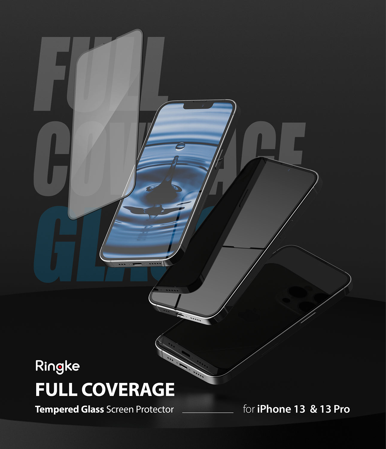 iPhone 13 / 13 Pro Screen Protector | Invisible Defender Glass