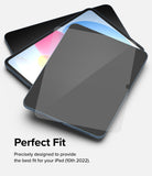 Perfect Fit - Precisely designed to provide the best fit for your iPad (10th 2022).