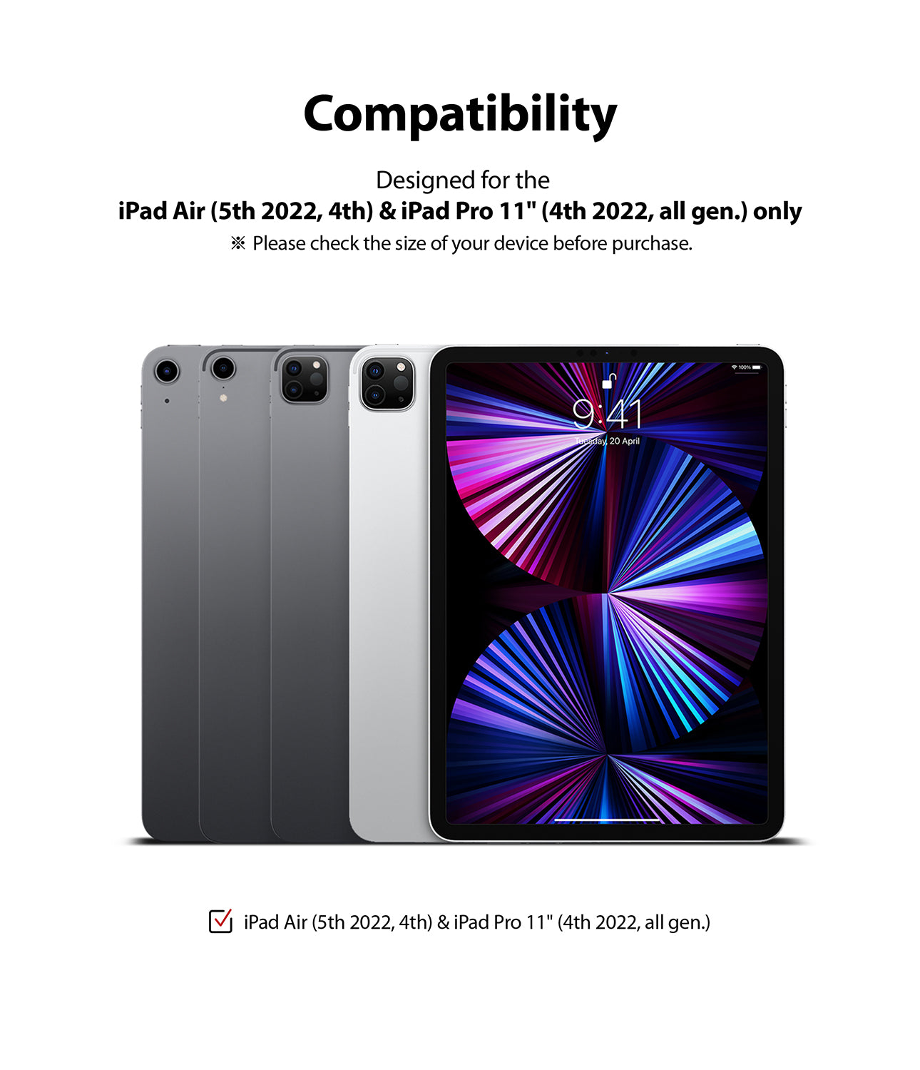 iPad Air (10.9") / iPad Pro (11") Screen Protector | Paper Touch Film Soft