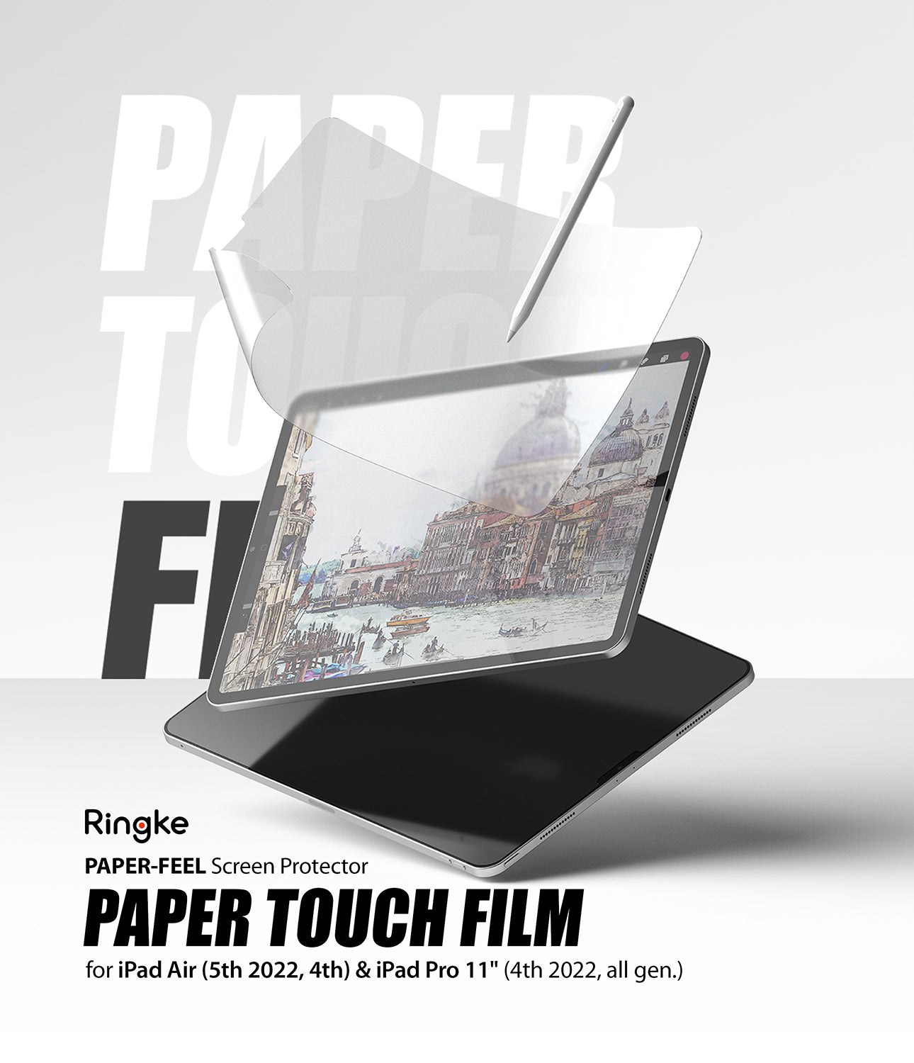 iPad Air (10.9") / iPad Pro (11") Screen Protector | Paper Touch Film Soft