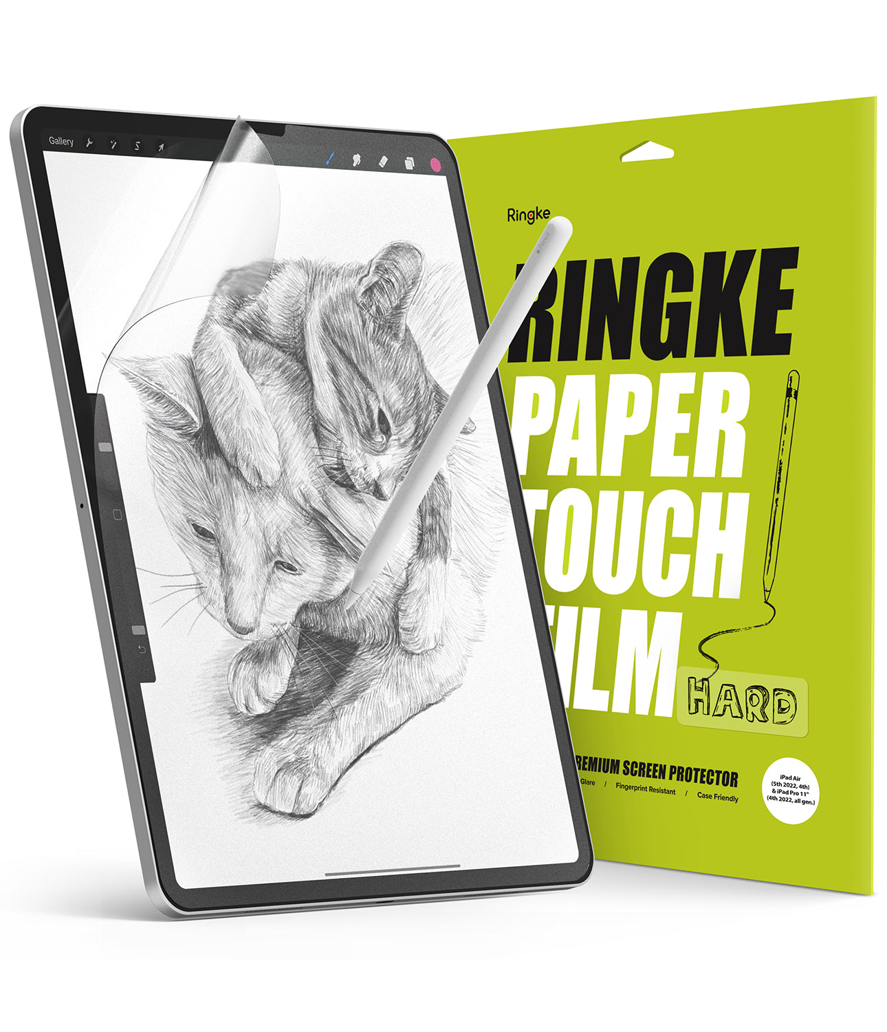 iPad Air (10.9") / iPad Pro (11") Screen Protector | Paper Touch Film Hard