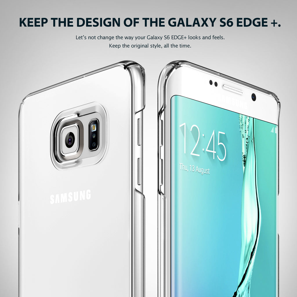 ringke slim premium thin hard pc lightweight cover case for galaxy s6 edge plus