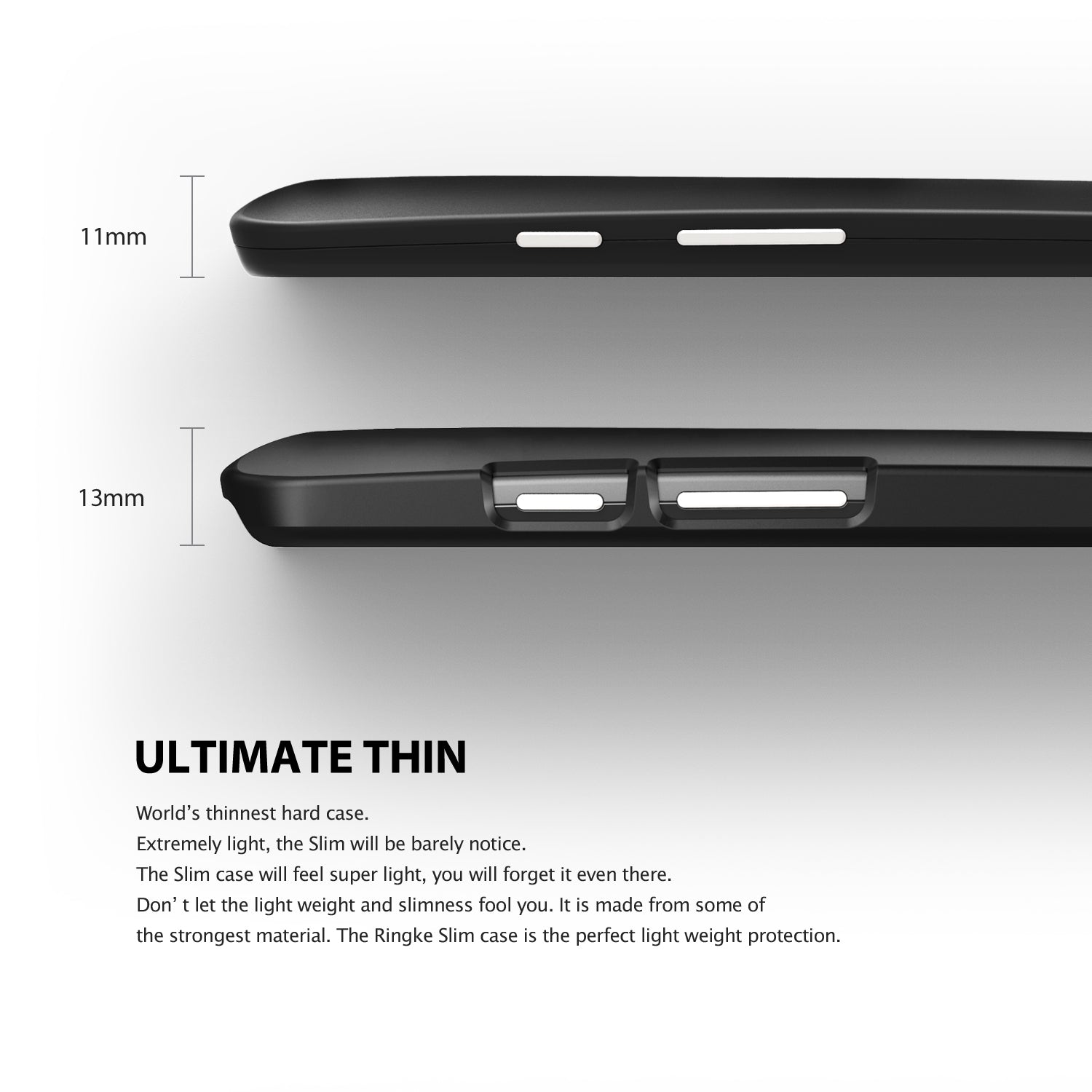 ringke slim thin lightweight hard pc back case cover for moto g 2014 2nd gen ultimate thin