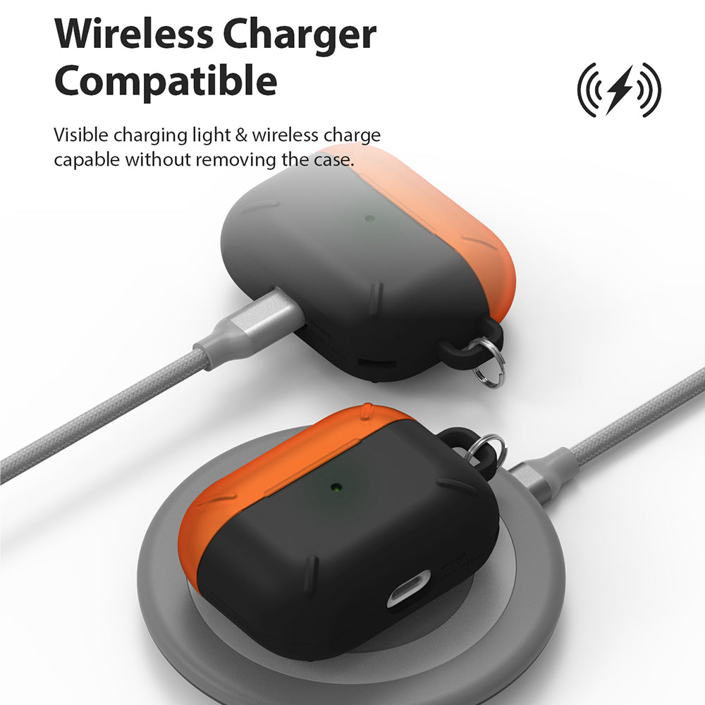 wireless charging available with the case on