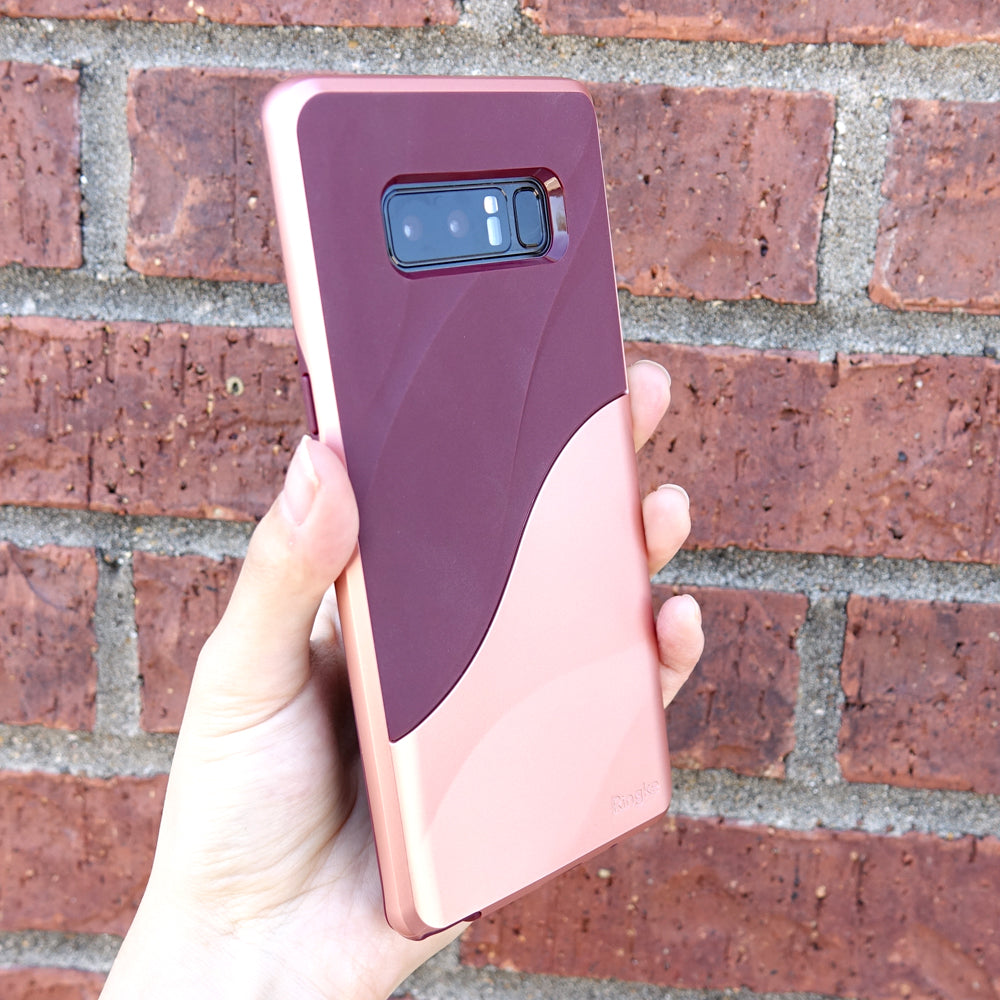 ringke wave case for samsung galaxy note 8 rose blush