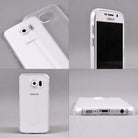 ringke slim premium hard pc protective back cover case for galaxy s6 frost white