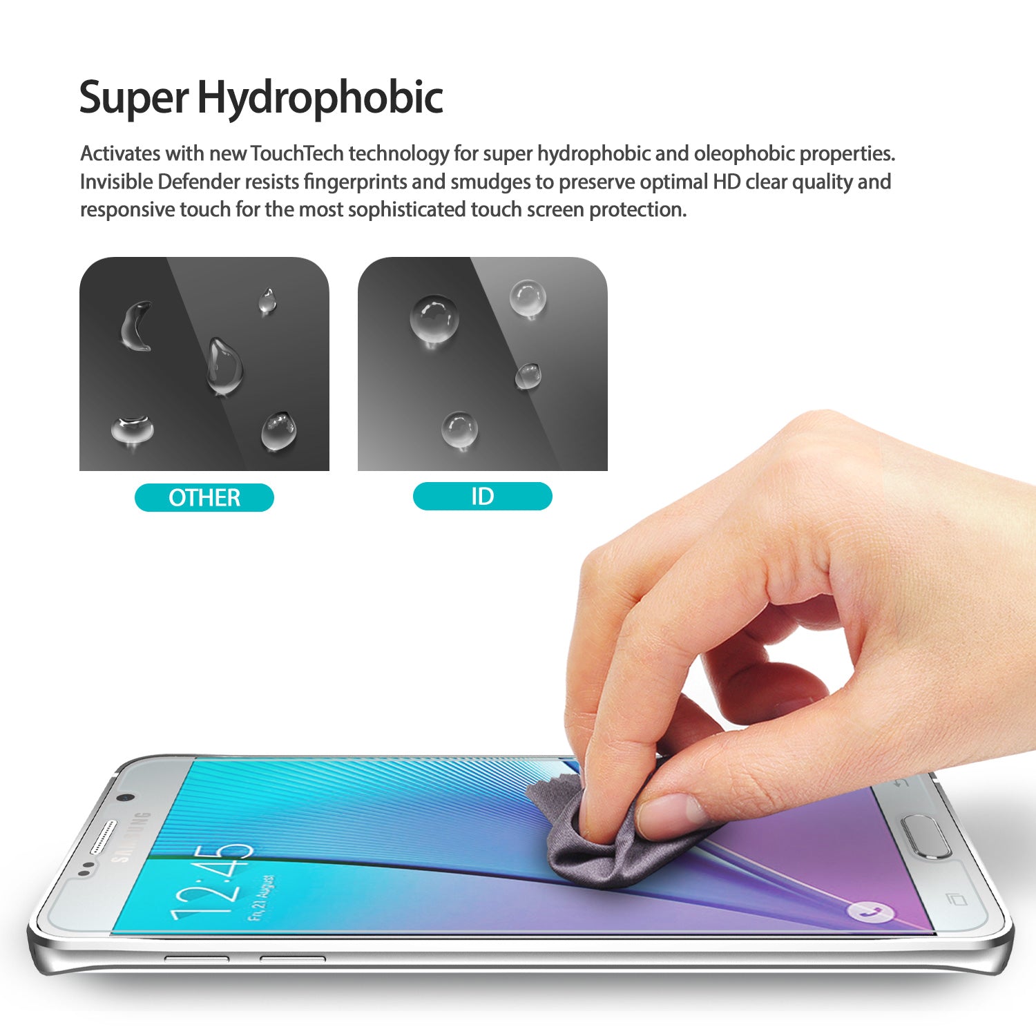 super hydrophobic and oleophobic coating to maximize protection