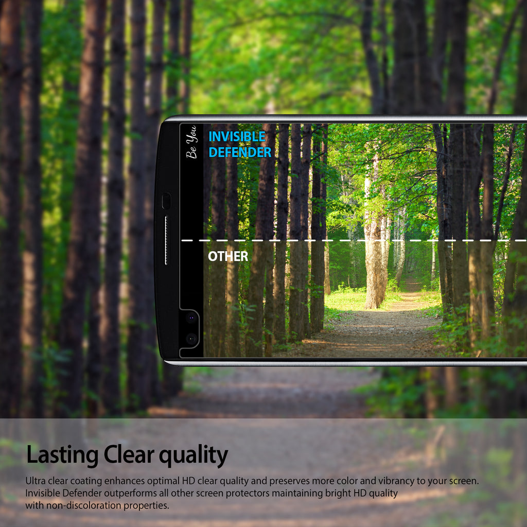 ringke invisible defender tempered glass screen protector for moto x 2015 pure style